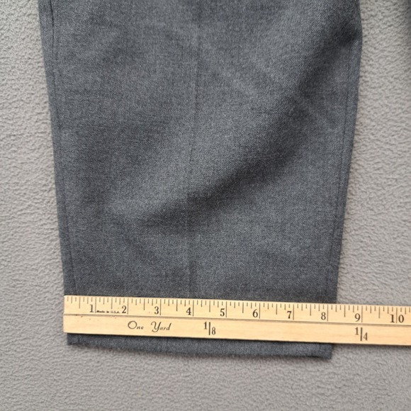 Wilfred Aritzia Womens Gray Pleated Trouser Pants Size 8 Crepe Wide Leg - Picture 9 of 12